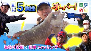 目標は5魚種オーバー！海釣り公園で簡単フィッシング（四季の釣り/2022年11月25日放送）