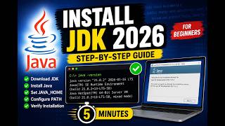Install Java JDK in 2026 – Complete Beginner Guide