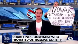 Court fines journalist over video posted before her on-air protest