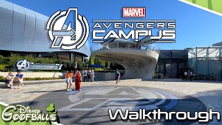 Avengers Campus Walkthrough [4K] Walt Disney Studios Park - Disneyland Paris 2022