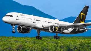 ✈️ 100 AIRPLANE TAKEOFFS \u0026 LANDINGS in 1 HOUR 🇦🇺 CAIRNS Airport Plane Spotting AUSTRALIA [CNS/YBCS]