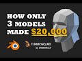 Passive Income: How I made $20,000 selling only three 3D Models on Turbosquid