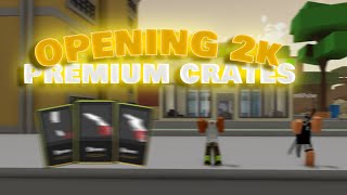 OPENING 2000 PREMIUM CRATES IN DA HOOD ft. pulse (HEAVEN REV?) ⭐