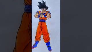 How to draw Goku || from dragon Ball#drawing #animeart#art #pencil #shorts