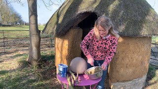 BUNNY BITES:  How to make Cement look like Stone