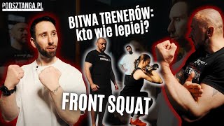 Front squat 2.0 Najbardziej funkcjonalny z wszystkich przysiadów? Trenerskie rozkminy!