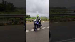 @theallrounder007💜🤘🏼 # r15v3#at 148km/hr # song💥#shorts