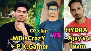 HYDRA Ajay's Team Vs MDisCrazY + PK Gamer (CG clan) intense Fight in Georgopol Container. |Emulator|