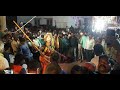 devotee dancing like goddess during shivaratri festival celebrations at ramalingeswara swamy temple