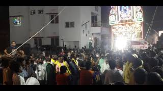 Devotee Dancing Like Goddess During Shivaratri Festival Celebrations at Ramalingeswara Swamy Temple