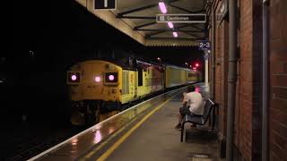 Colas rail class 37 at Yeovil Junction | Tractor Thrash!