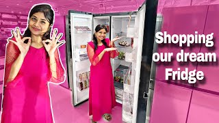 Back To Shopping For New Home🛒Searching Dream Fridge❗Shocked Sara இவ்வளவு Costly ஆஹா🥺Muruga தரிசனம்