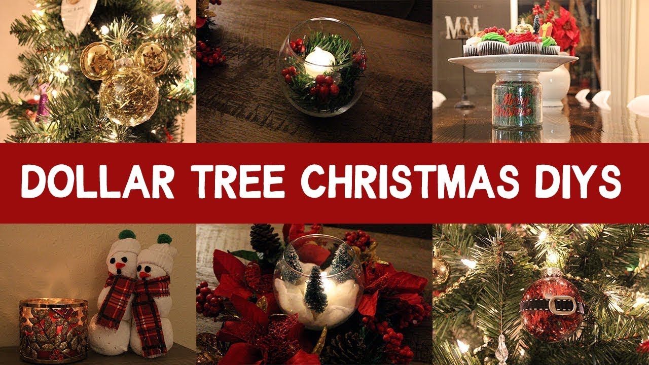 Diy Dollar Tree Christmas Decorations