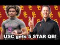 USC Trojans & Lincoln Riley get MASSIVE commitment from TOP QB Julian Lewis | USC Football