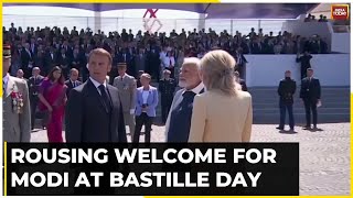 Bastille Day Parade Begins In Paris With PM Modi As Guest Of Honour | PM Modi France Visit