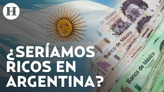 ¡Cotiza por debajo del 50%! Moneda argentina se devalúa más: esto podrías comprar con $50 MXN