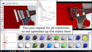 Unicorn Render SketchUp Plugin Tutorial - Material Inject and Paint