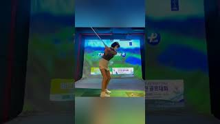 와~~⛳️골반을 진짜 가볍게 도시네~!!! 💯💯 | 아이언 스윙 TV#shorts #golf #golfswing