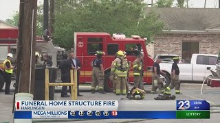 Fire at Harlingen Funeral Home