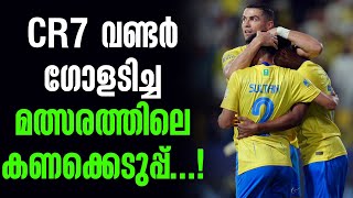 CR7 വണ്ടർ ഗോളടിച്ച മത്സരത്തിലെ കണക്കെടുപ്പ്...! | Cristiano Ronaldo