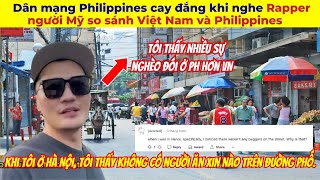 Dân mạng Philippines cay đắng khi nghe Rapper người Mỹ so sánh Việt Nam và Philippines