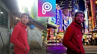 PicsArt How Edit Picture \u0026 Changing Background  | paano mag edit ng image gamit ang PicsArt