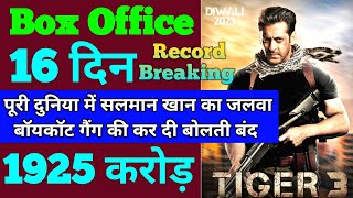 Tiger 3 Box Office Collection | Tiger 3 15th Day Collection, Tiger 3 16th Day Collection, Salman