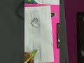 how to make heart with pencil...#nisha#....🤍🤍🤍..goal 💯...subscribe