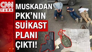 PKK'nın muskalı suikastçısı yakalandı! Muskadan PKK'nın suikast planı çıktı!
