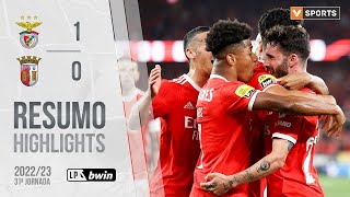 Highlights | Resumo: Benfica 1-0 SC Braga (Liga 22/23 #31)