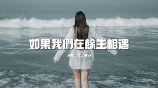 RE-D/是二哈ya - 如果我們在餘生相遇『如果未來碰上伯樂 愛情碰上雙魚座，它們連在一起我會不會是幸福的。』【動態歌詞MV】