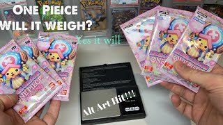 One Piece EB01 Will it Weigh and rip!! Alt art hits!!!