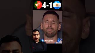 Ronaldo Showed Messi Who is The Boss | vs Argentina Final World Cup #shorts #footballPortugal