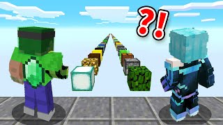 Minecraft 失誤就會死?!! 挑戰世界上「最難」的*跑酷關卡*!!! 兄弟們都崩潰了...｜全字幕｜當個創世神