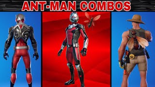 BEST ANT-MAN SKIN COMBOS | Ant-Man Marvel Outfit Overview & Combos | Fortnite