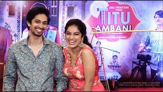 Titu Ambani Film Actress Deepika Singh With Actor Tushar Pandey Pre Release Movie Interview