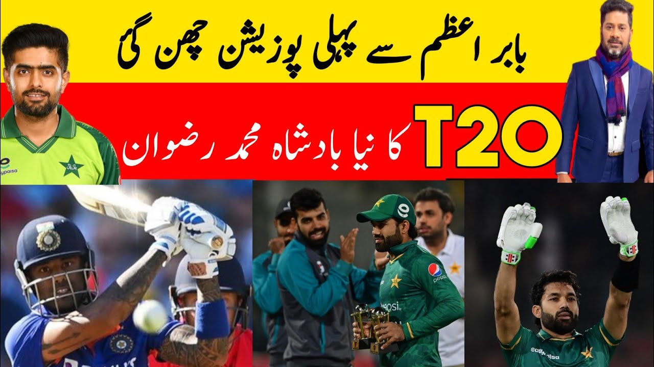 ICC T20 Ranking : Muhammad Rizwan No 1 T20 Batsman - YouTube