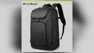 Heroic Knight Business Backpack for Men Waterproof Travel 17.3\