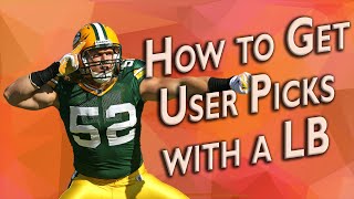 How to Get User Picks with Linebackers | Madden 16 Tip