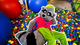 Indoor Playground Fun at Andy's Lekland for Kids and Family