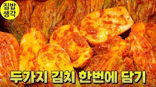 절임배추 40kg 쉽게 김장하는 법