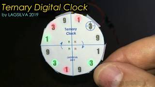 Ternary Digital Clock
