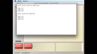 Class Variables Assignment - Vending Machine