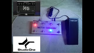 Tutorial Footswitch pada DAW Studio One dengan plug in Neural DSP Gojira