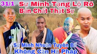 Sáng 31/1 Sư Minh Tạng Đã Lộ Rõ Bản Chất Thật Sự\