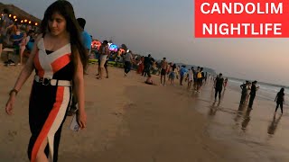 Candolim Beach Nightlife November 2022 - Goa Current Situation Update - Shacks -Watersports Goa vlog