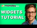 Monday.com Widgets Tutorial [2026 Full Guide]