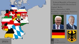The History of German State Flags: 1815-2024