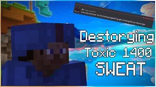 Fighting TOXIC 1400 Star (Beating Obby \u0026 Teaming)