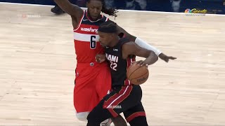 Montrezl Harrell with stellar defense on Jimmy Butler in crunch time 👌